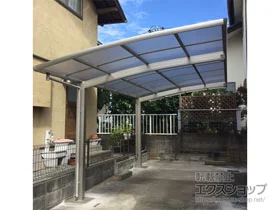 YKKAPのカーポート レイナポートグラン　積雪～20cm対応 施工例