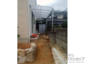 のテラス屋根 ソラリア R型 テラスタイプ 単体 積雪〜20cm対応 施工例