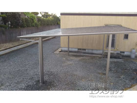 のカーポート ソリッドポート ワイド 積雪〜20cm対応 施工例