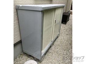 の物置・屋外倉庫 シンプリー 一般型 1520×515×1103（MJX-155B-P） MJX-155B-P-FW 施工例