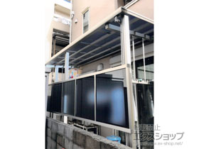 のテラス屋根 エフルージュグランZERO テラスタイプ 積雪〜20cm対応 施工例