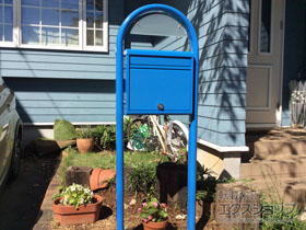 の機能門柱・ポスト ポスティモ 【FMB-1B】×1セット 施工例