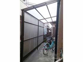 のストックヤード オイトック 波板囲い 基本タイプ 単体 積雪〜20ｃｍ対応 施工例