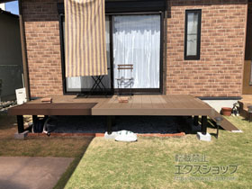 のウッドデッキ リウッドデッキ 200 施工例