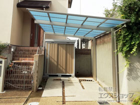 のカーポート エフルージュグラン　積雪〜20cm対応 施工例