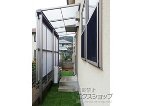 のテラス屋根 スピーネ F型 テラスタイプ 単体 積雪〜20cm対応 施工例