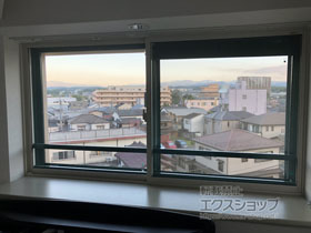 の二重窓（内窓） インプラス ダストバリア仕様 引違い窓 2枚建 施工例