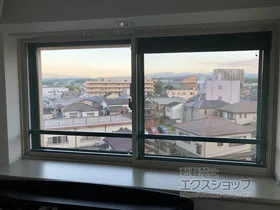 LIXIL リクシル(トステム)の内窓（二重窓・二重サッシ） インプラス ダストバリア仕様 引違い窓 2枚建 施工例