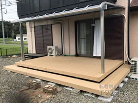 YKKAPのウッドデッキ リウッドデッキ 200 施工例