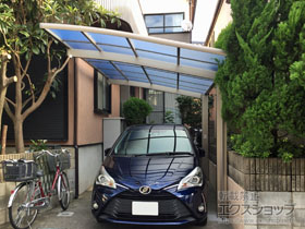 のカーポート ネスカR (ラウンドスタイル) 積雪〜20cm対応 施工例