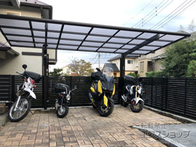 のカーポート エフルージュグラン　積雪〜20cm対応 施工例