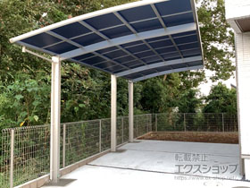 のカーポート レイナポートグラン 延長　積雪〜20cm対応 施工例