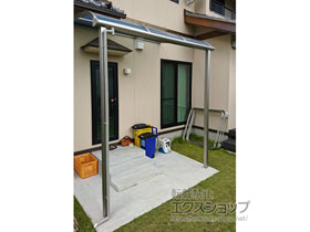 のテラス屋根 ソラリア R型 テラスタイプ 単体 積雪〜20cm対応 施工例