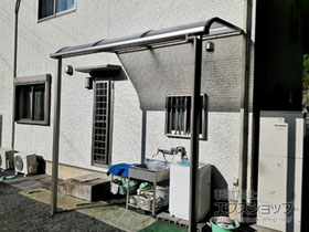 のテラス屋根 スピーネ R型 テラスタイプ 単体 積雪〜20cm対応 施工例