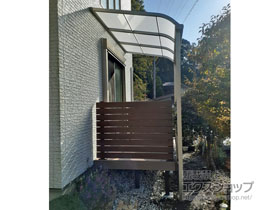 のテラス屋根 スピーネ R型 テラスタイプ 単体 積雪〜20cm対応 施工例