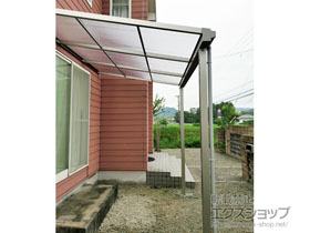 のテラス屋根 ソラリア F型 テラスタイプ 単体 積雪〜20cm対応 施工例