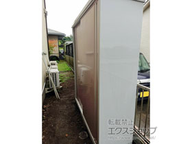 の物置・屋外倉庫 シンプリー 一般型 1740×515×1903（MJX-175E-P） MJX-175E-P-AR 施工例