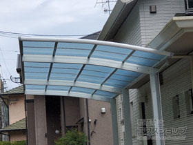 のカーポート レイナポートグラン 延長　積雪〜20cm対応 施工例