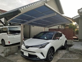 のカーポート プレシオスポート 積雪〜20cm対応 施工例