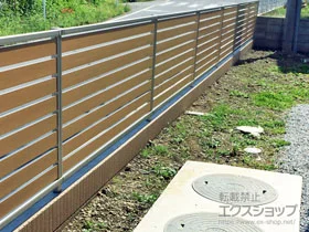 YKKAP�̃t�F���X�E��E�� ���V�A�X�t�F���XF04�^ ���� �ؖڃJ���[ ���R���{�H �{�H��