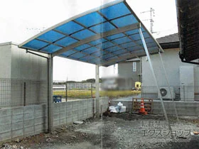 YKKAPのカーポート レイナポートグラン　積雪～20cm対応 施工例