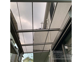 のテラス屋根 スピーネ F型 テラスタイプ 単体 積雪〜20cm対応 施工例