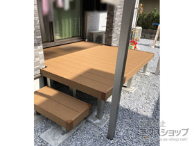 のテラス屋根 ソラリア F型 テラスタイプ 単体 積雪〜20cm対応 施工例