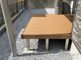 YKKAPのウッドデッキ リウッドデッキ200 施工例