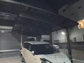 のカーポート レイナポートグラン 延長　積雪〜20cm対応 施工例