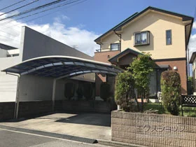 YKKAPのカーポート レイナツインポートグラン　積雪～20cm対応 施工例