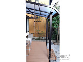 のテラス屋根 ソラリア R型 テラスタイプ 単体 積雪〜20cm対応 施工例