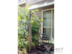 のテラス屋根 スピーネ R型 テラスタイプ 単体 積雪〜20cm対応 施工例