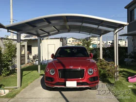 YKKAPのカーポート レイナツインポートグラン　積雪～20cm対応 施工例