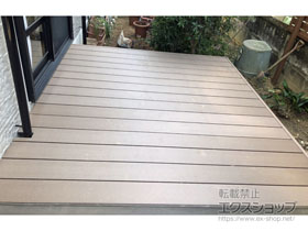 のウッドデッキ 樹ら楽ステージ 施工例