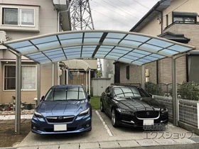 YKKAPのカーポート レイナツインポートグラン　積雪～20cm対応 施工例
