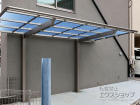 のカーポート ソリッドポート 積雪〜20cm対応 施工例