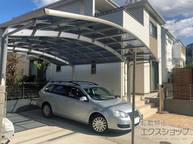 のカーポート レイナツインポートグラン　積雪〜20cm対応 施工例