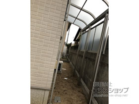 のテラス屋根 ソラリア R型 テラスタイプ 単体 積雪〜20cm対応 施工例