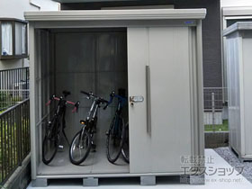 の物置・屋外倉庫 Mr.ストックマンダンディ 一般型 2200×1922×2110（ND-2219-Y） ND-2219-Y-W 施工例