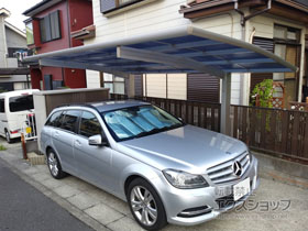 のカーポート プレシオスポート 積雪〜20cm対応 施工例