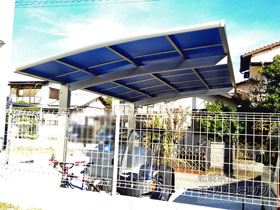 のカーポート プレシオスポート 積雪〜20cm対応 施工例