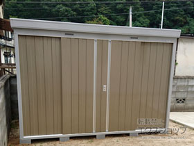 の物置・屋外倉庫 ネクスタ 一般型 3050×1790×2020（NXN-55S） NXN-55S-MB 施工例