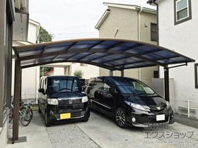 のカーポート レイナツインポートグラン　積雪〜20cm対応 施工例