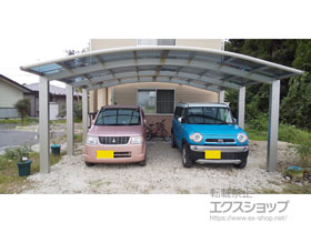 のカーポート レイナツインポートグラン50 積雪50cm対応 施工例