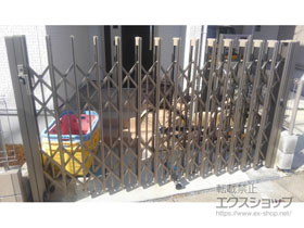 のカーゲート アルシャインII PG型R(ペットガード) Aタイプ ノンレール 片開き 390S 施工例