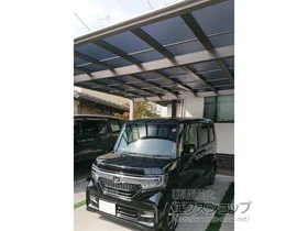 Value Selectのカーポート ソリッドポート ワイド 積雪～20cm対応 施工例