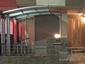 のサイクルポート・駐輪場 レイナポートグランミニ 積雪〜20cm対応 施工例