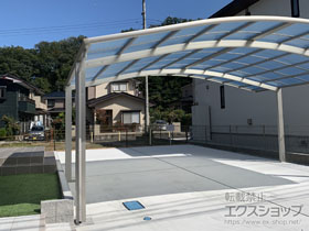 のカーポート レイナツインポートグラン　積雪〜20cm対応 施工例