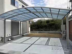 YKKAPのカーポート レイナツインポートグラン　積雪～20cm対応 施工例