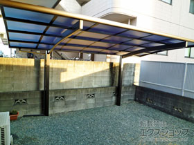 のカーポート レイナポートグラン　積雪〜20cm対応 施工例